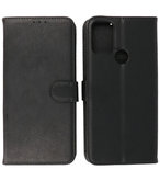 Motorola Moto G50 5G Hoesje - Book Case Telefoonhoesje - Kaarthouder Portemonnee Hoesje - Zwart