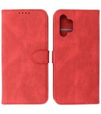 Samsung Galaxy A32 4G Hoesje Portemonnee Book Case - Rood