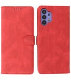 Samsung Galaxy A32 5G Hoesje Portemonnee Book Case - Rood