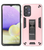 Tough Armor Hardcase Met Standfunctie Hoesje voor Samsung Galaxy A32 5G - Roze