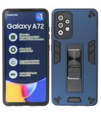 Tough Armor Hardcase Met Standfunctie Hoesje voor Samsung Galaxy A72 - A72 5G - Navy