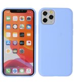 2.0mm Dikke Fashion Telefoonhoesje - Siliconen Hoesje voor iPhone 11 Pro - Paars