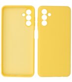 2.0mm Dikke Fashion Telefoonhoesje - Siliconen Hoesje voor Samsung Galaxy A13 5G - Geel