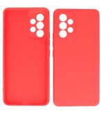2.0mm Dikke Fashion Telefoonhoesje - Siliconen Hoesje voor Samsung Galaxy A53 5G - Rood
