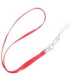 Keycord sleutelkoord voor hoesjes, pasjes of sleutels Rood