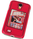 Fotolijst Backcover Hardcase Galaxy S4 I9500 Fuchsia