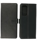 Booktype Hoesje Wallet Case Telefoonhoesje voor Oppo Find X3 Neo & Oppo Reno 5 Pro Plus 5G - Zwart