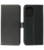 Booktype Hoesje Wallet Case Telefoonhoesje voor Oppo Find X5 Pro - Zwart