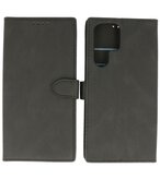 Samsung Galaxy S22 Ultra Hoesje Portemonnee Book Case - Zwart