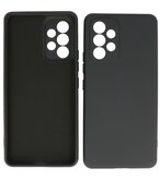 2.0mm Dikke Fashion Telefoonhoesje - Siliconen Hoesje voor Samsung Galaxy A13 4G - Zwart