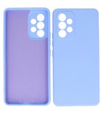 2.0mm Dikke Fashion Telefoonhoesje - Siliconen Hoesje voor Samsung Galaxy A23 - Paars