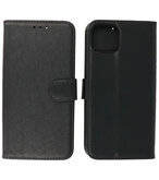 iPhone 14 Plus Hoesje Book Case Telefoonhoesje Zwart