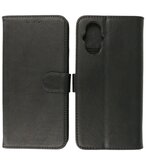 Oppo Reno 8 Lite Hoesje Book Case Portemonnee Telefoonhoesje - Zwart
