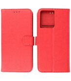 Oppo Reno 8 Hoesje Book Case Portemonnee Telefoonhoesje - Rood