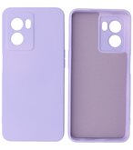 2.0mm Dikke Fashion Telefoonhoesje - Siliconen Hoesje voor Oppo A77 5G - Paars