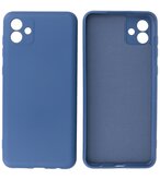 2.0mm Dikke Fashion Telefoonhoesje - Siliconen Hoesje voor Samsung Galaxy A04 - Navy
