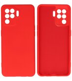 2.0mm Dikke Fashion Telefoonhoesje - Siliconen Hoesje voor Oppo A94 4G - Rood