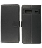 Google Pixel 7 Hoesje Book Case Portemonnee Telefoonhoesje - Zwart