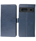 Google Pixel 7 Hoesje Book Case Portemonnee Telefoonhoesje - Navy