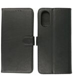 Oppo A78 Hoesje Book Case Portemonnee Telefoonhoesje - Zwart