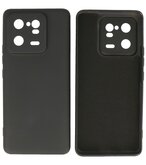 Xiaomi 13 Pro 5G Hoesje - 2.0mm Dikke Fashion Telefoonhoesje Backcover - Siliconen Hoesje - Zwart