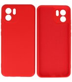 Xiaomi Redmi A1 Hoesje - 2.0mm Dikke Fashion Telefoonhoesje Backcover - Siliconen Hoesje - Rood