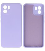 Xiaomi Redmi A1 Hoesje - 2.0mm Dikke Fashion Telefoonhoesje Backcover - Siliconen Hoesje - Paars