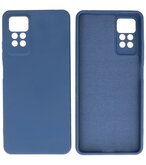 Xiaomi Redmi Note 11 Pro 5G Hoesje - 2.0mm Dikke Fashion Telefoonhoesje Backcover - Siliconen Hoesje - Navy