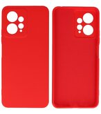 Xiaomi Redmi Note 12 4G Hoesje - 2.0mm Dikke Fashion Telefoonhoesje Backcover - Siliconen Hoesje - Rood