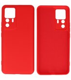 Xiaomi 12T Pro Hoesje - 2.0mm Dikke Fashion Telefoonhoesje Backcover - Siliconen Hoesje - Rood