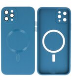 MagSafe Hoesje met Camera Beschermer voor iPhone 11 Pro Navy