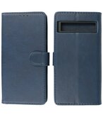 Google Pixel 7A Hoesje Book Case Portemonnee Telefoonhoesje - Navy