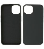 iPhone 15 Plus Hoesje - 2.0mm Dikke Fashion Telefoonhoesje Backcover - Zwart