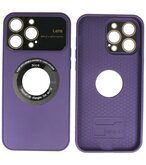 Prime Magsafe Case met Camera Beschermer voor iPhone 15 Pro Max Purple