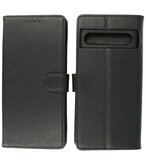 Google Pixel 8 Hoesje Book Case Portemonnee Telefoonhoesje - Zwart