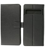 Google Pixel 8 Pro Hoesje Book Case Portemonnee Telefoonhoesje - Zwart