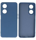 Oppo A98 5G Hoesje Fashion Backcover Telefoonhoesje Navy
