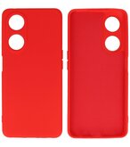 Oppo A98 5G Hoesje Fashion Backcover Telefoonhoesje Rood
