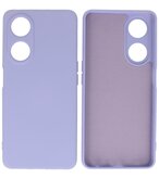 Oppo A98 5G Hoesje Fashion Backcover Telefoonhoesje Paars