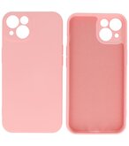 iPhone 13 Hoesje - 2.0mm Dikke Fashion Telefoonhoesje Backcover - Roze