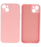 iPhone 14 Plus Hoesje - 2.0mm Dikke Fashion Telefoonhoesje Backcover - Roze
