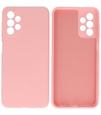2.0mm Dikke Fashion Telefoonhoesje - Siliconen Hoesje voor Samsung Galaxy A13 4G - Roze
