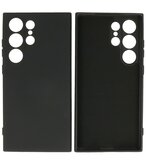 Samsung Galaxy S24 Ultra Hoesje Fashion Backcover Telefoonhoesje Zwart