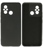 Xiaomi Redmi 12C Hoesje Fashion Backcover Telefoonhoesje Zwart