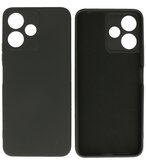 Xiaomi Redmi 12 - 12 5G Hoesje Fashion Backcover Telefoonhoesje Zwart