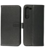 Samsung Galaxy S24 Plus - S25 Plus Hoesje Book Case Portemonnee Telefoonhoesje - Zwart