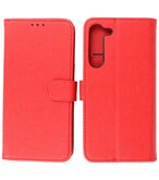 Samsung Galaxy S24 Plus - S25 Plus Hoesje Book Case Portemonnee Telefoonhoesje - Rood