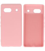 Fashion Color TPU Hoesje Google Pixel 7A Roze