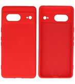 Fashion Color TPU Hoesje Google Pixel 7 Rood