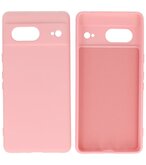 Fashion Color TPU Hoesje Google Pixel 7 Roze